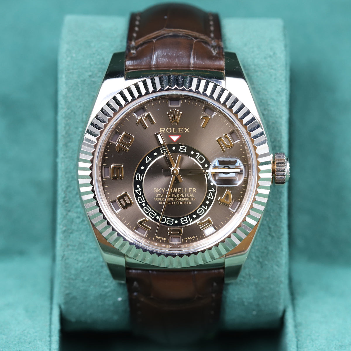 Rolex<br>326135 Sky-Dweller Chocolate Dial