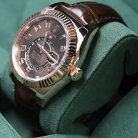 Rolex<br>326135 Sky-Dweller Chocolate Dial