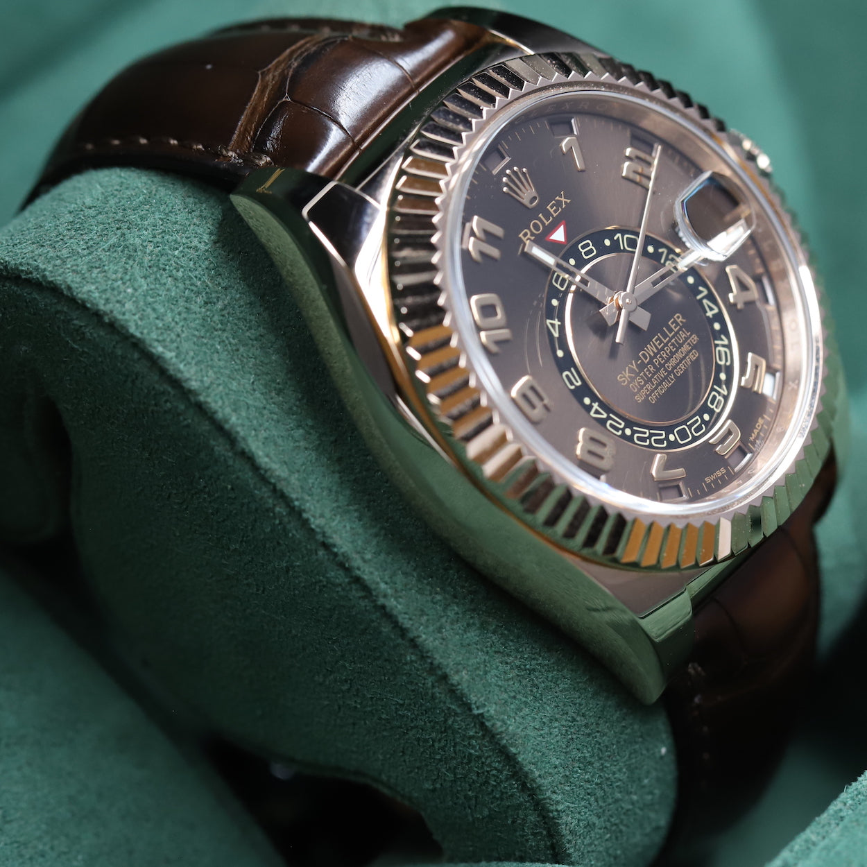 Rolex<br>326135 Sky-Dweller Chocolate Dial