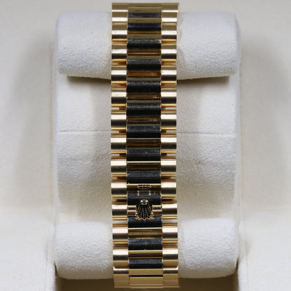 Rolex<br>228238 DayDate 40 Silver Diagonal Motif Dial