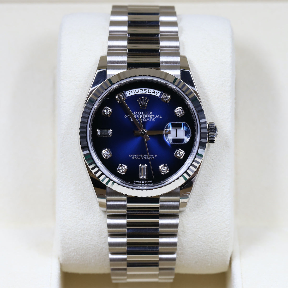 Rolex<br>128239 Day-Date 36 Blue Ombre Dial