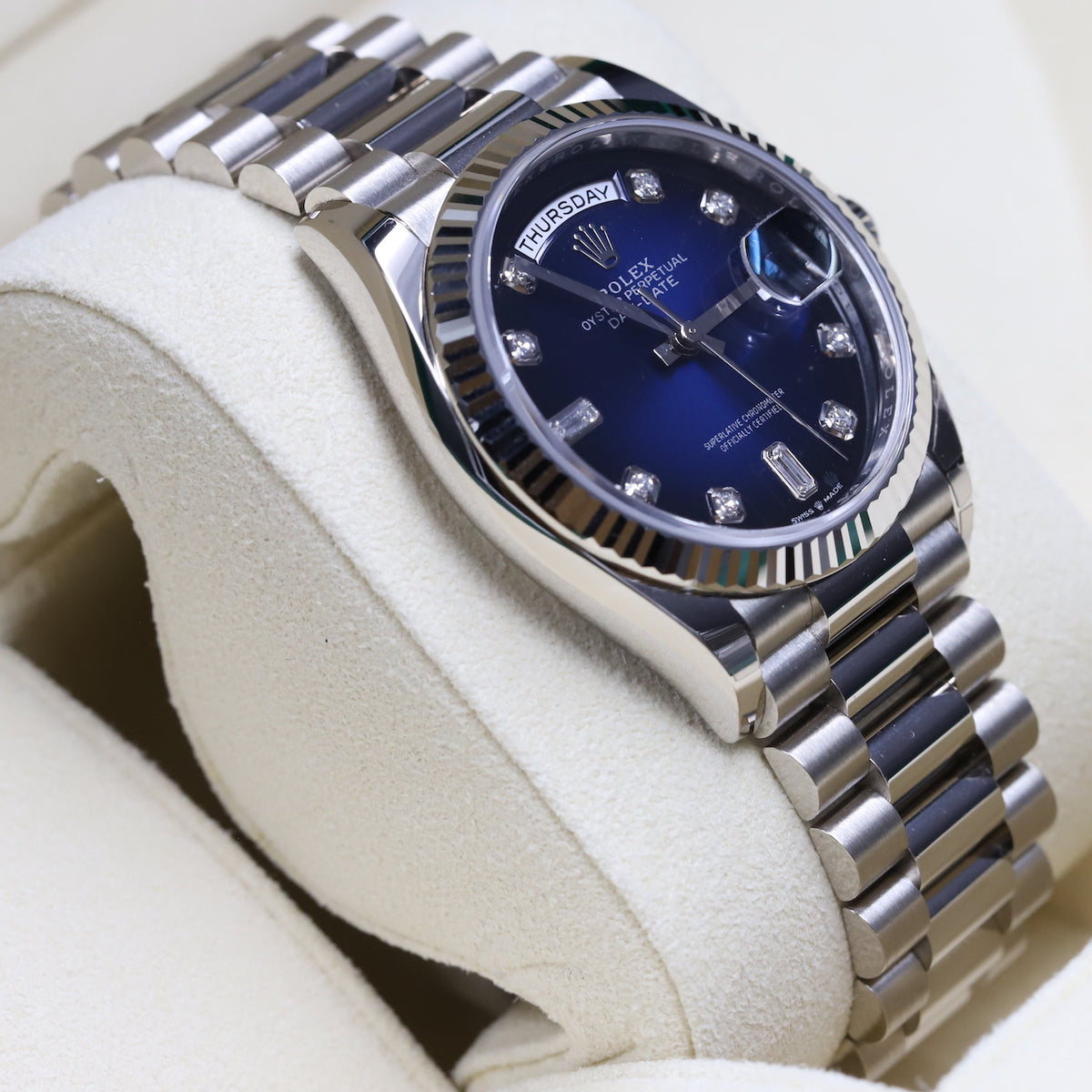 Rolex<br>128239 Day-Date 36 Blue Ombre Dial