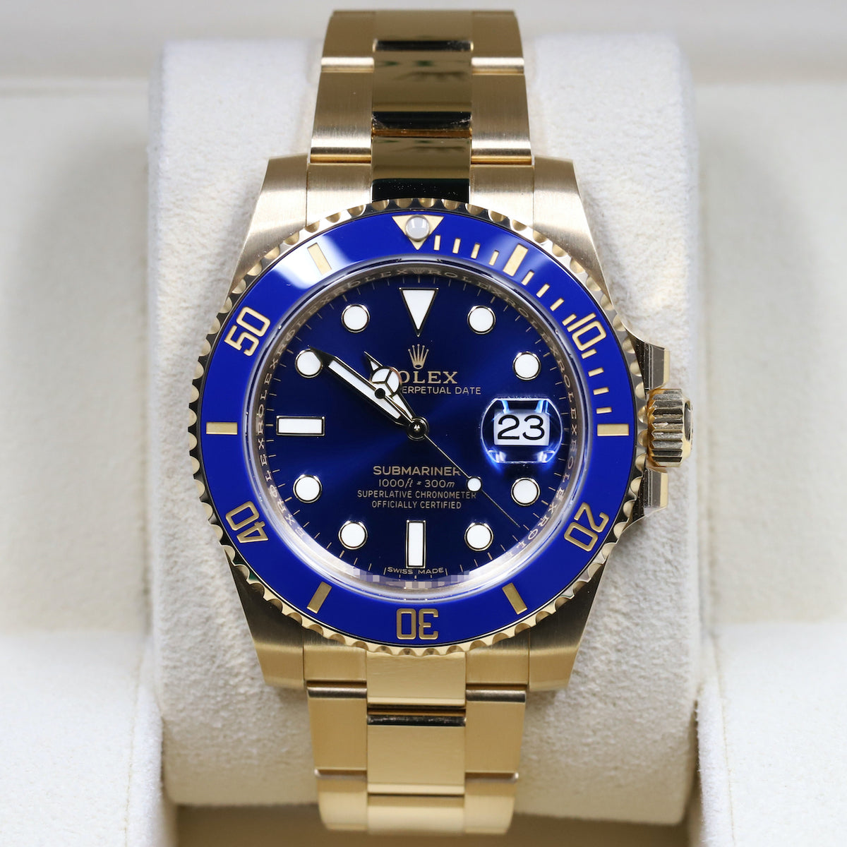 Rolex<br>116618LB Submariner Blue Dial