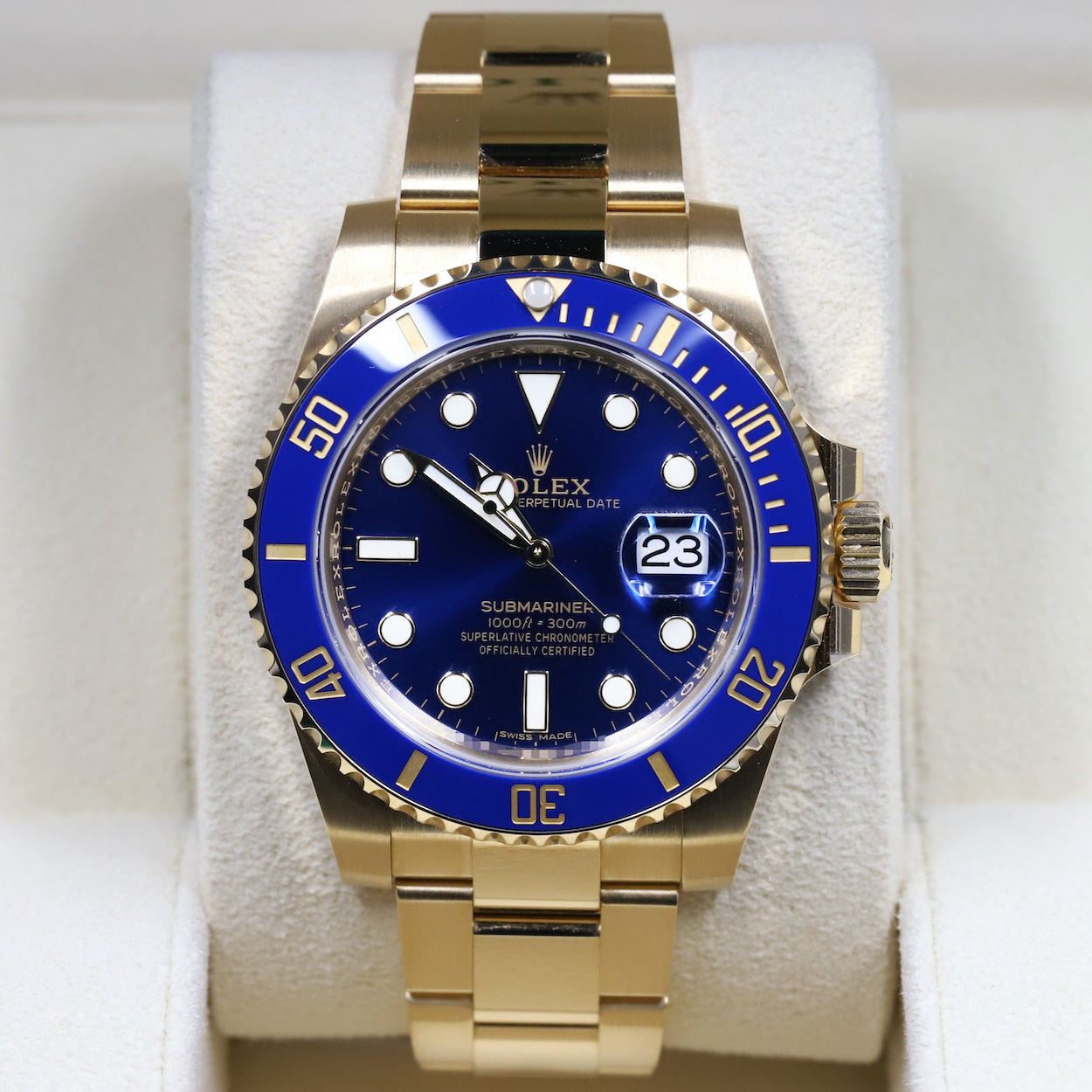 Rolex 116618LB Submariner Blue Dial