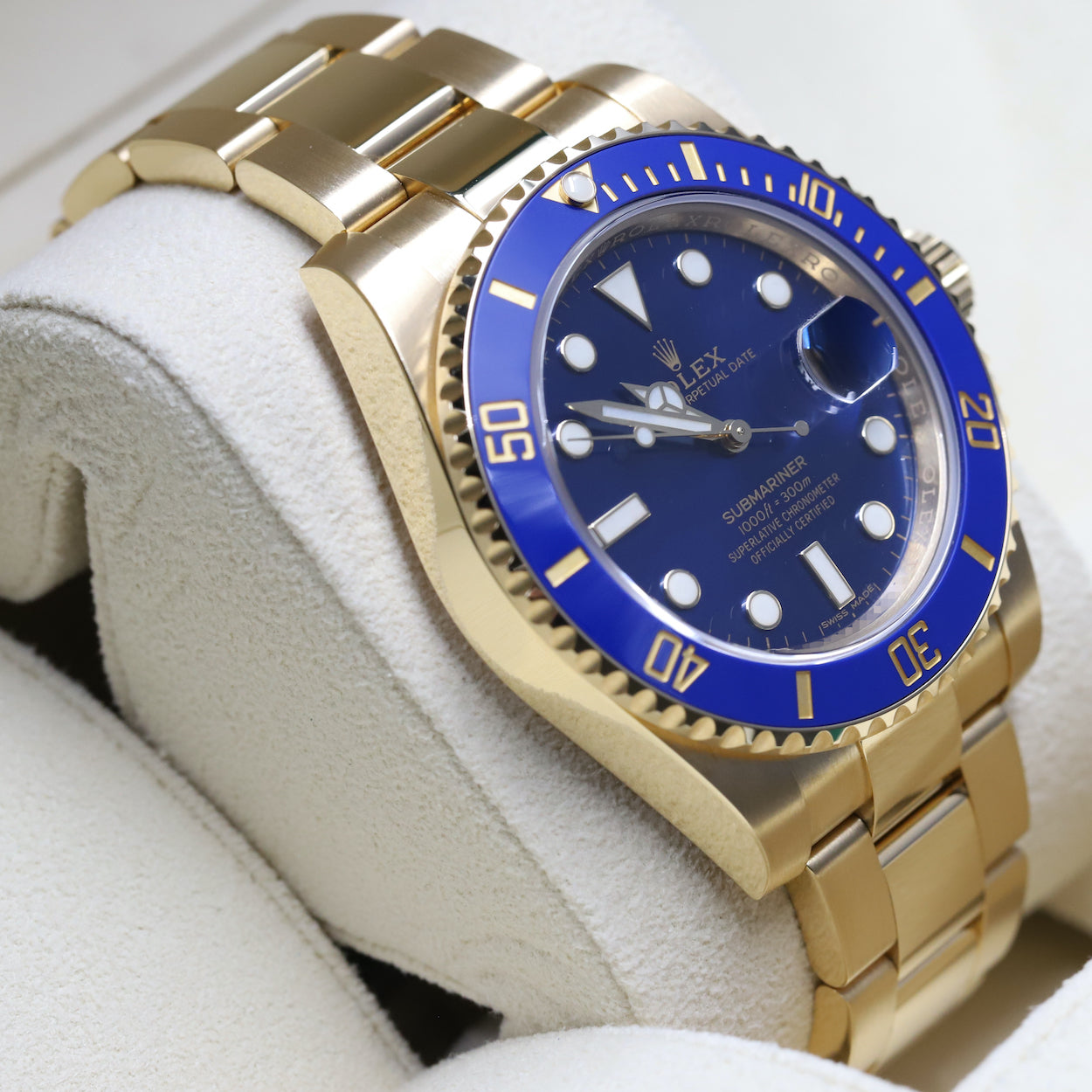Rolex 116618LB Submariner Blue Dial