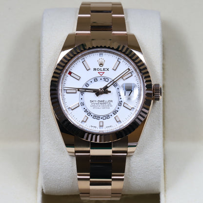 Rolex<br>326935 Sky-Dweller White Dial