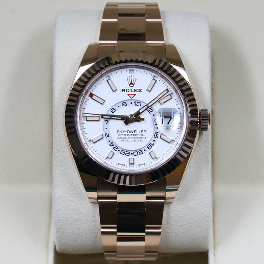 Rolex<br>326935 Sky-Dweller White Dial