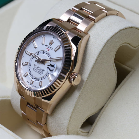 Rolex<br>326935 Sky-Dweller White Dial