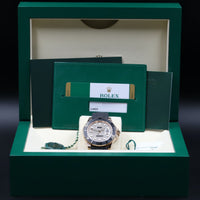 Rolex<br>116655 Yacht-Master 40 Oysterflex Factory Pave Diamond