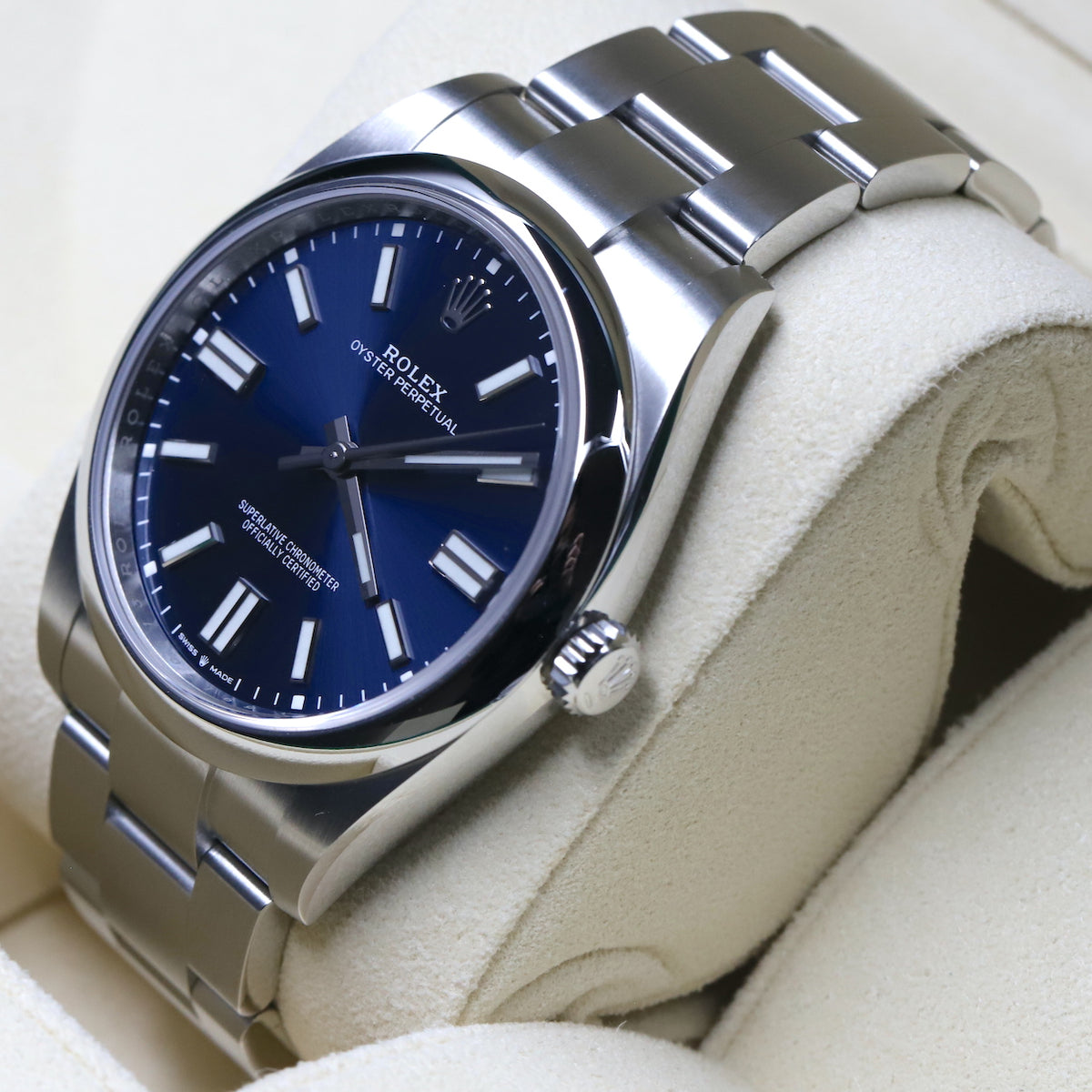 Rolex<br>124300 Oyster Perpetual 41mm Blue Dial