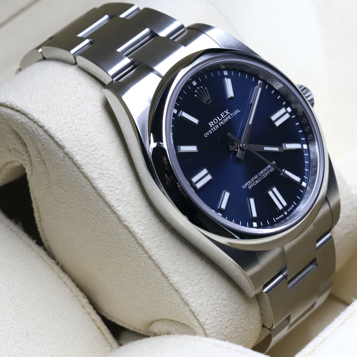 Rolex<br>124300 Oyster Perpetual 41mm Blue Dial