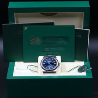 Rolex<br>124300 Oyster Perpetual 41mm Blue Dial