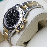 Rolex<br>116503 Daytona SS/18k Black Dial