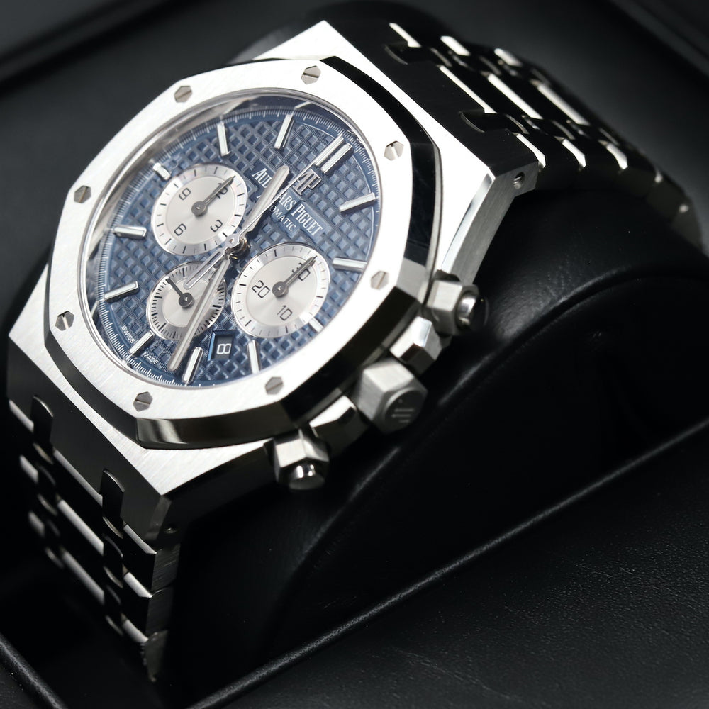 Audemars Piguet<br>26331ST Royal Oak Chronograph Blue Dial