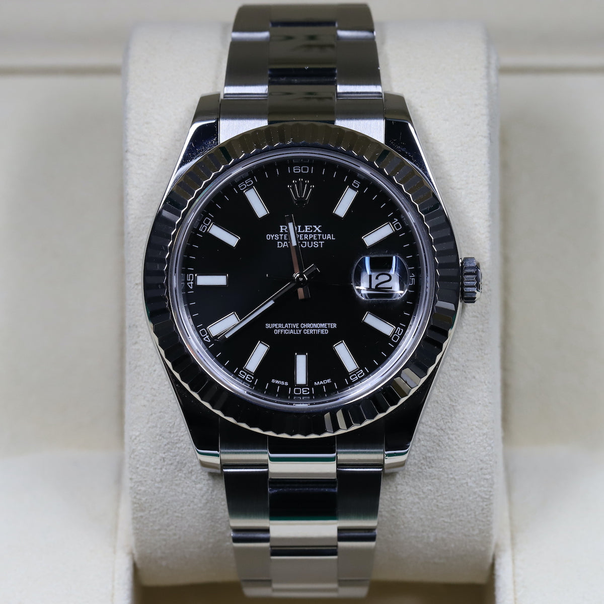 Rolex<br>126334 Datejust 41 Black Dial