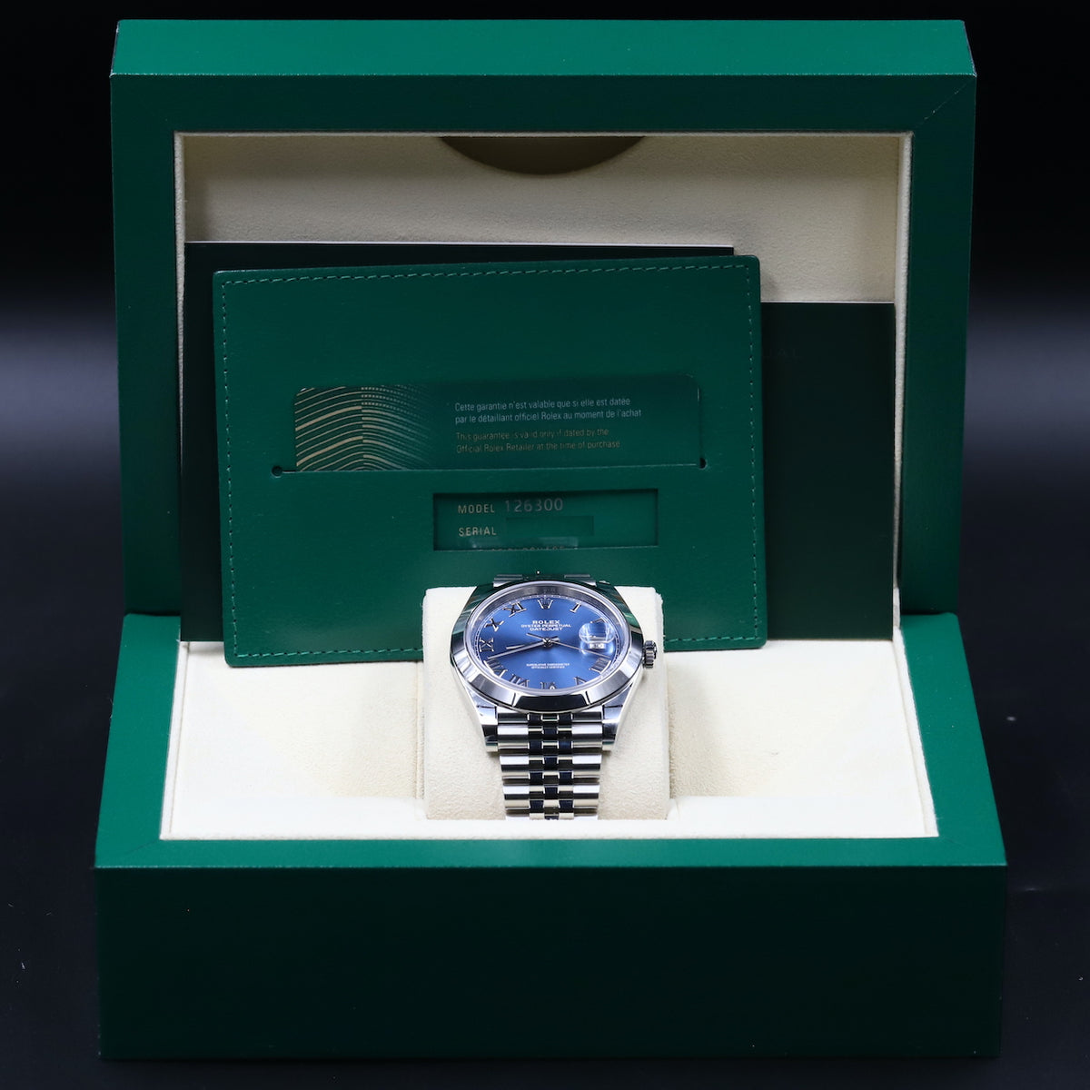 Rolex<br>126300 Datejust 41 Blue Dial