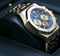 Audemars Piguet<br>26331OR Royal Oak Chronograph Blue Dial