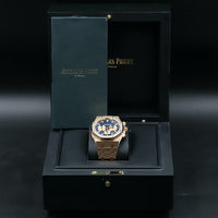 Audemars Piguet<br>26331OR Royal Oak Chronograph Blue Dial