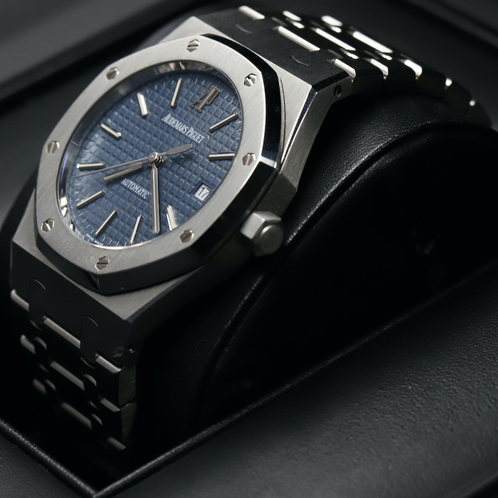 Audemars Piguet<br>15300ST Royal Oak Blue Dial