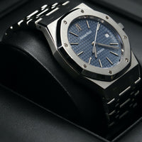 Audemars Piguet<br>15300ST Royal Oak Blue Dial