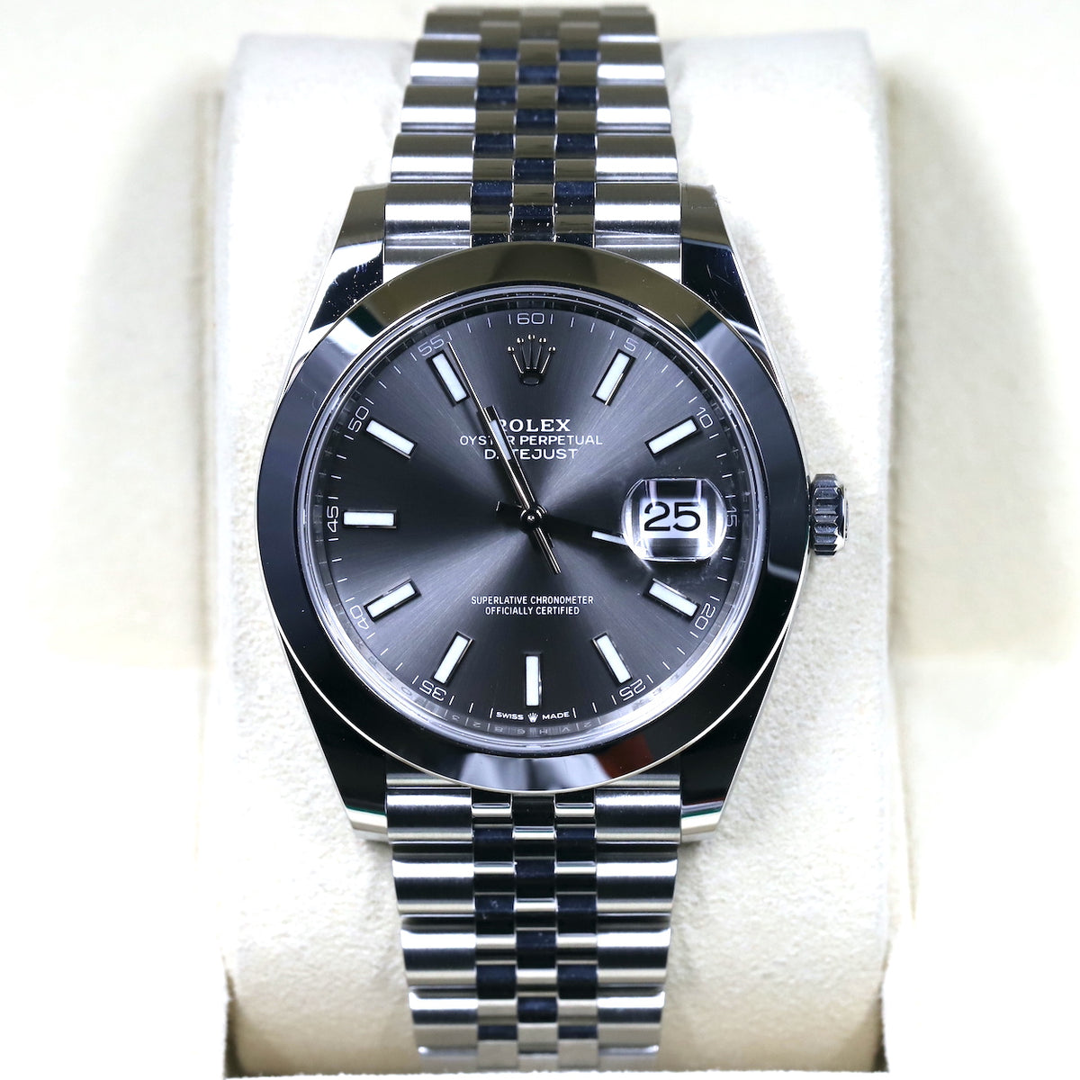 Rolex<br>126300 Datejust 41 Slate Dial