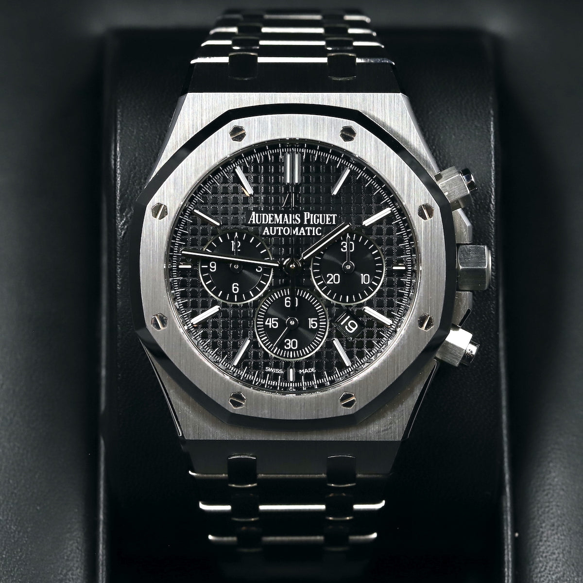 Audemars Piguet<br>26320ST Royal Oak Chronograph Black Dial