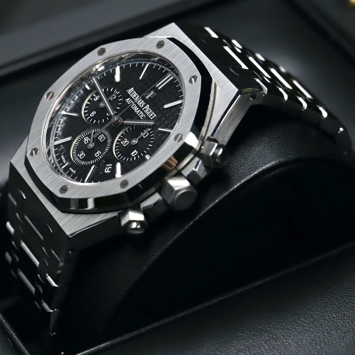 Audemars Piguet<br>26320ST Royal Oak Chronograph Black Dial