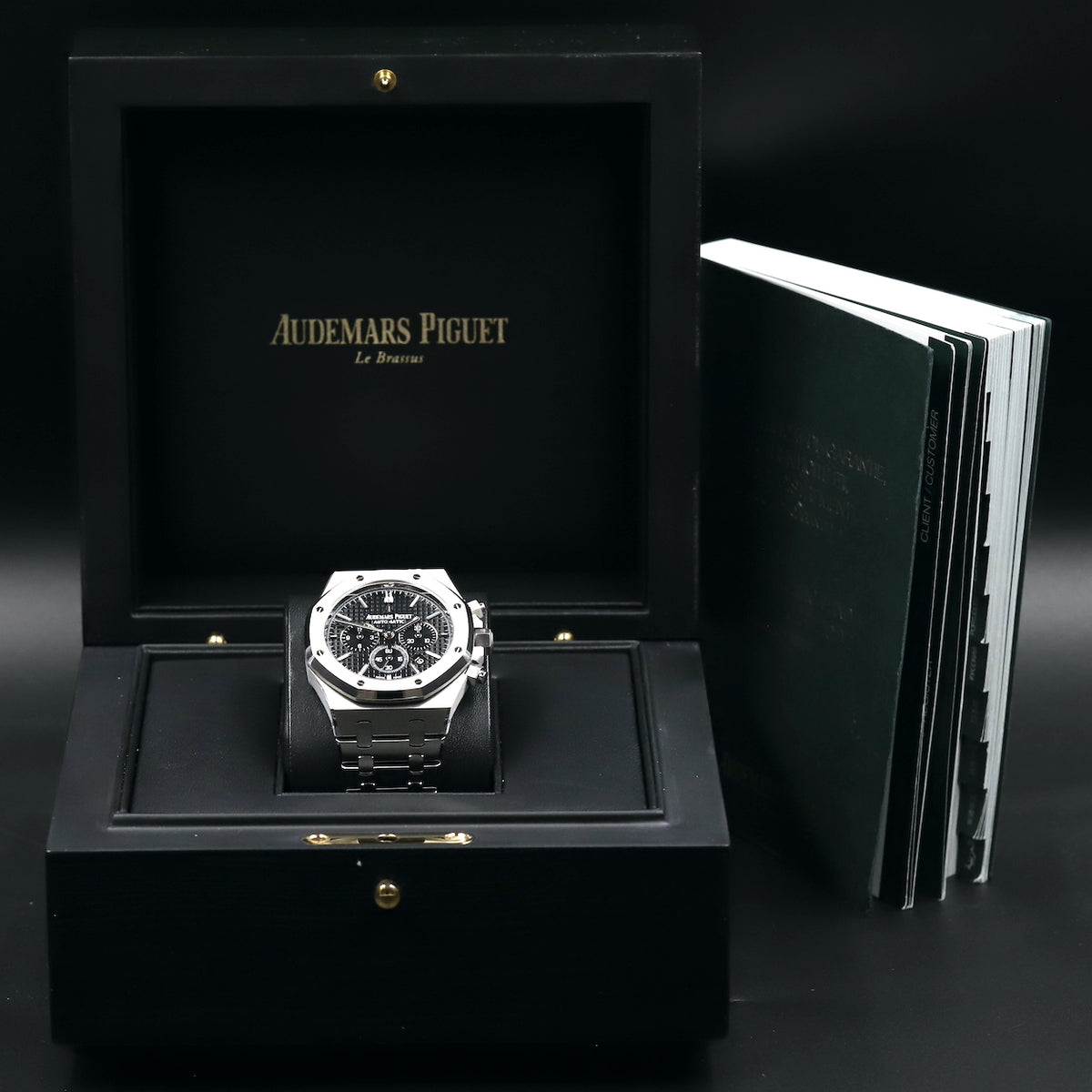 Audemars Piguet<br>26320ST Royal Oak Chronograph Black Dial