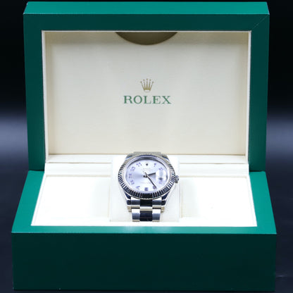 Rolex<br>126334 Datejust 41 Silver Arabic Numeral Dial