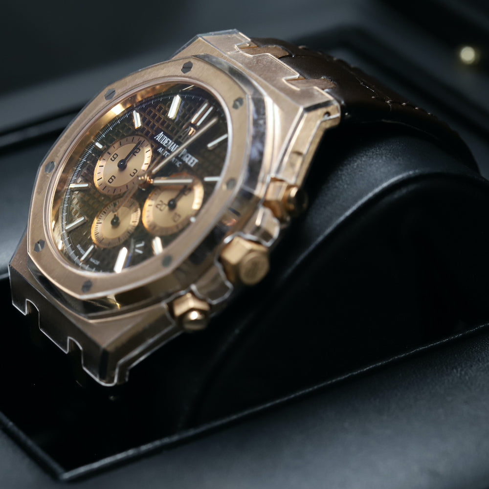 Audemars Piguet<br>26331OR Royal Oak Chronograph Chocolate Dial