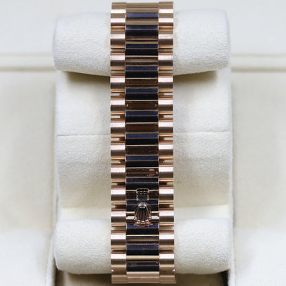 Rolex<br>228345RBR DayDate 40 Rose Gold Diamond Bezel Green Dial