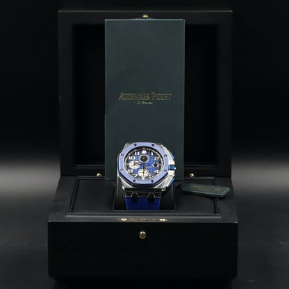 Audemars Piguet<br>26405CE Royal Oak Offshore Blue Dial
