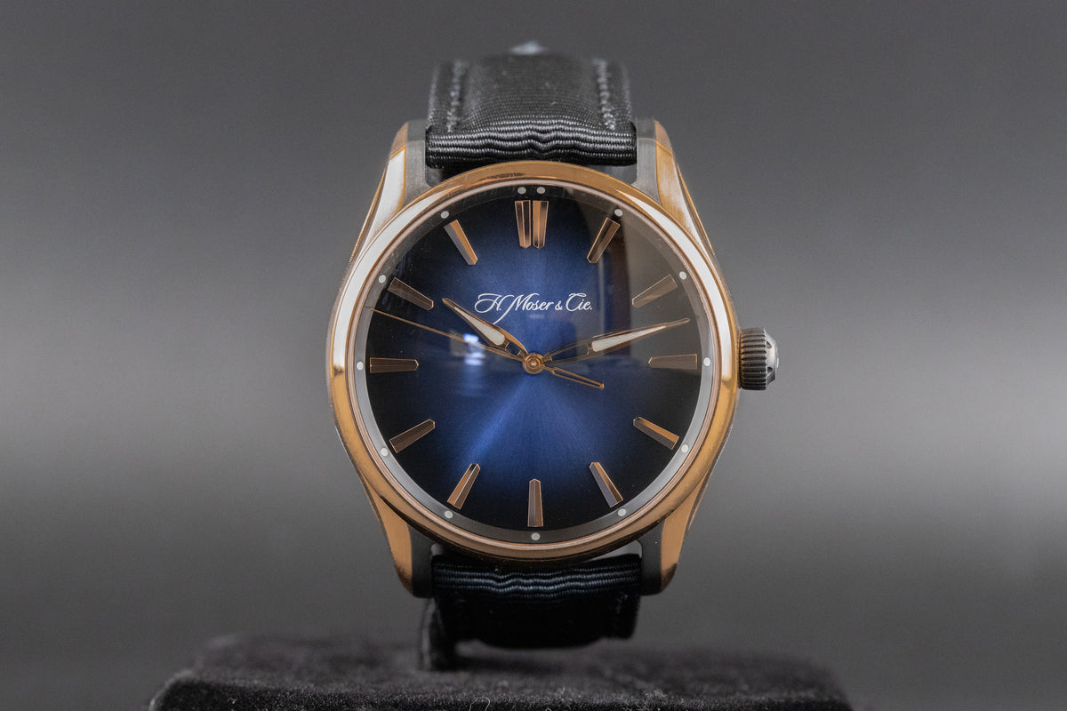 Moser<br>3200-0903 Pioneer Centre Seconds Blue Dial