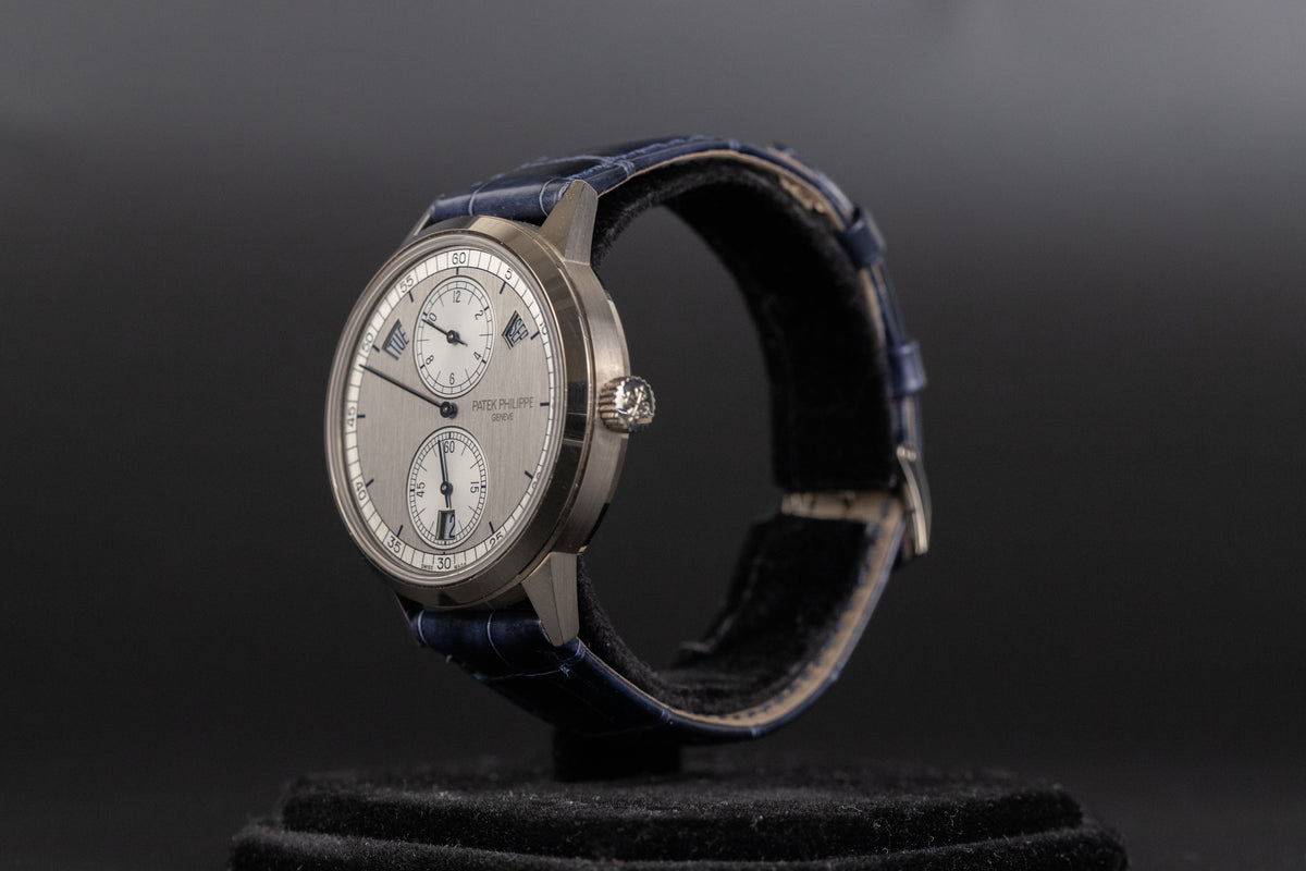 5235 Patek Philippe5235G Annual Calendar Regulator – Newport Watch Club