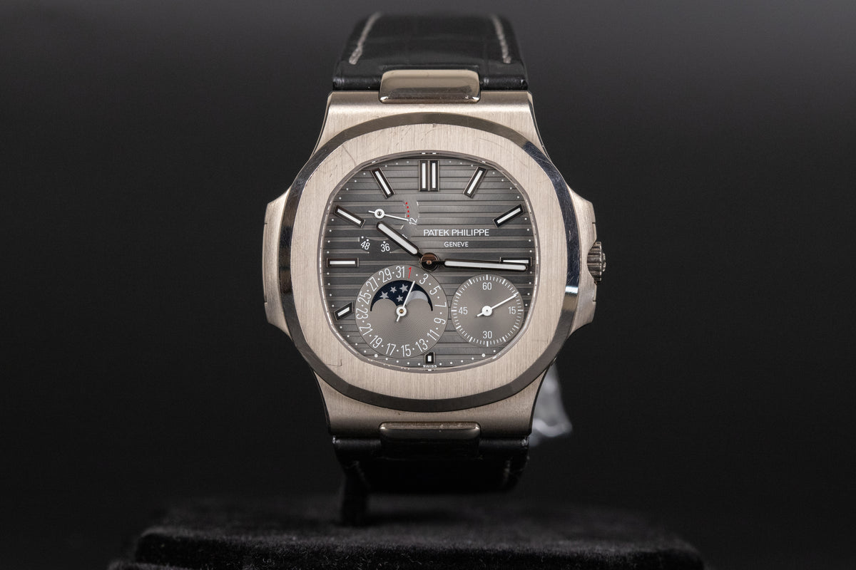 Patek Philippe<br>5712G Nautilus Date Moon Phases