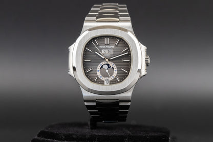 Patek Philippe<br>5726/1A Nautilus Annual Calendar Grey Dial