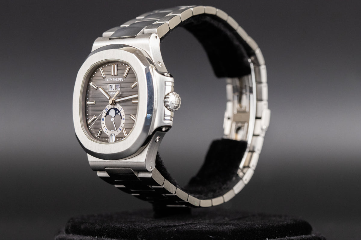 Patek Philippe<br>5726/1A Nautilus Annual Calendar Grey Dial