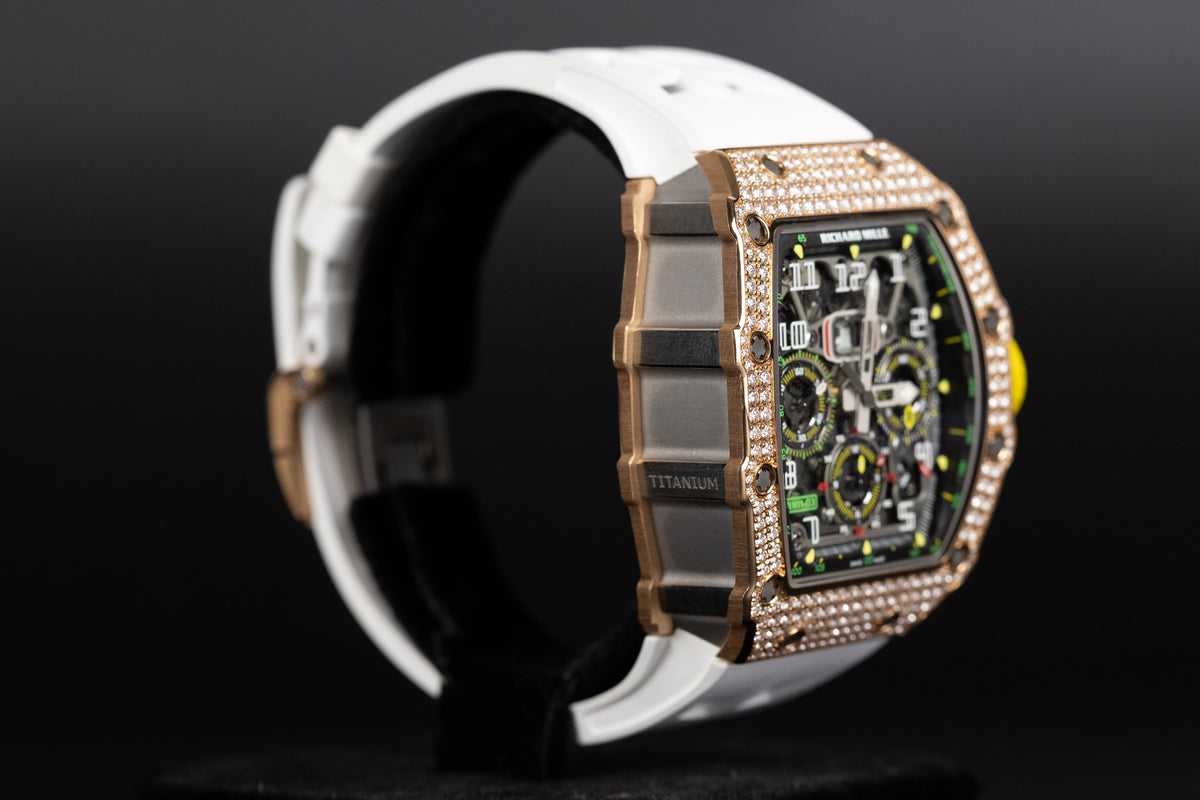 Richard Mille<br>RM 11-03 Rose Gold Titanium Diamond