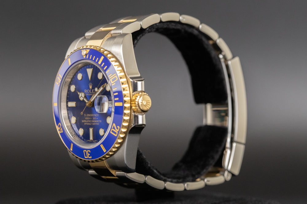 Rolex<br>116613LB Submariner SS/18k Blue Dial