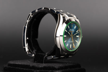 Rolex<br>116400GV Milgauss Blue Dial