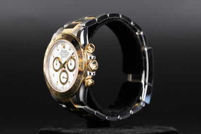 Rolex 116503 Daytona SS/18k White Dial