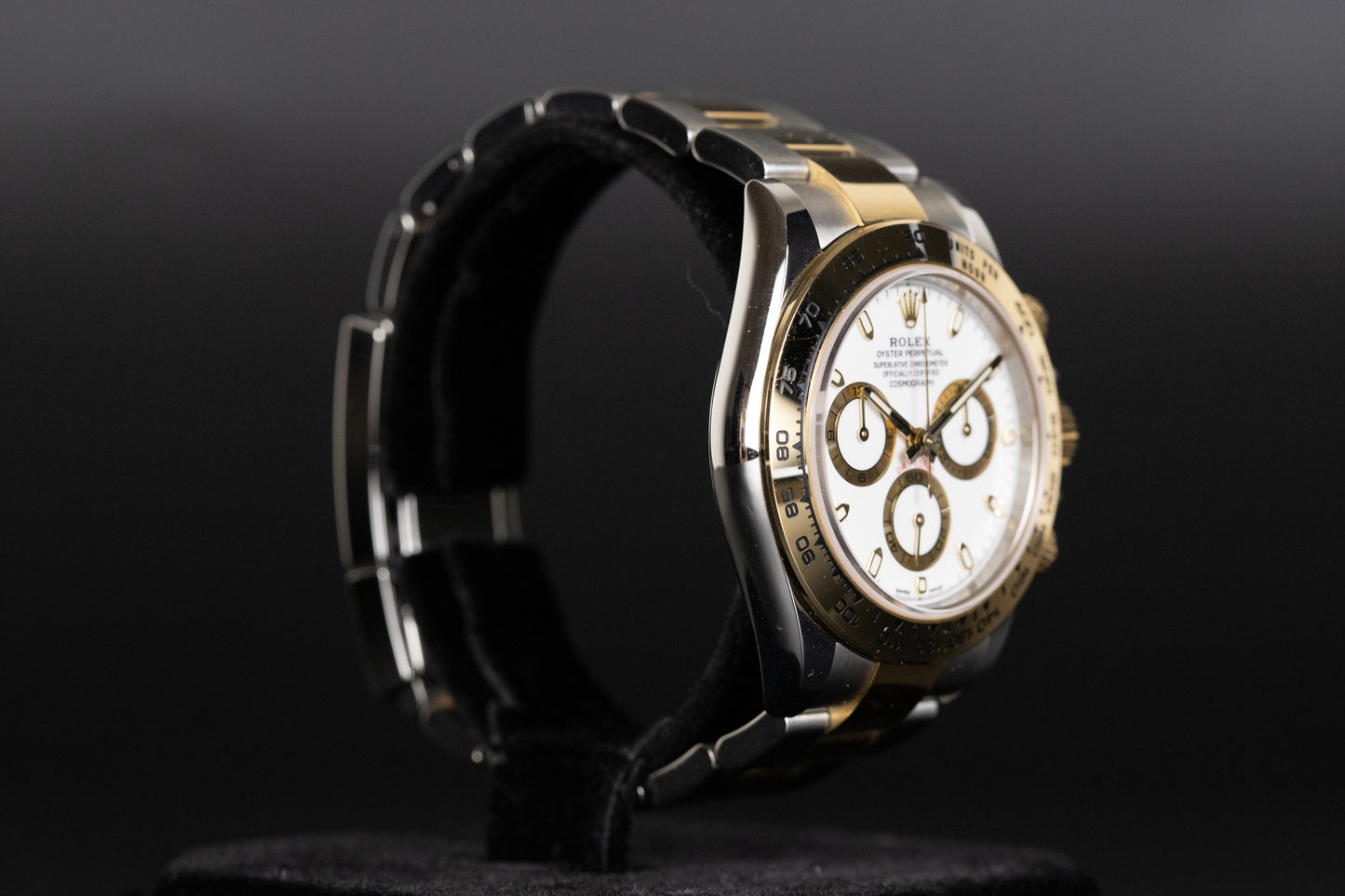 Rolex 116503 Daytona SS/18k White Dial