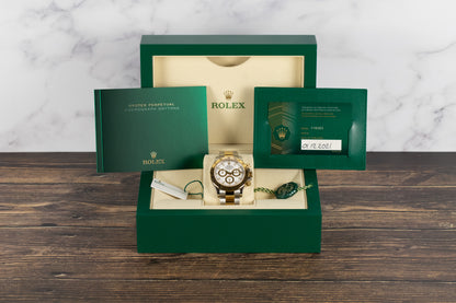 Rolex 116503 Daytona SS/18k White Dial