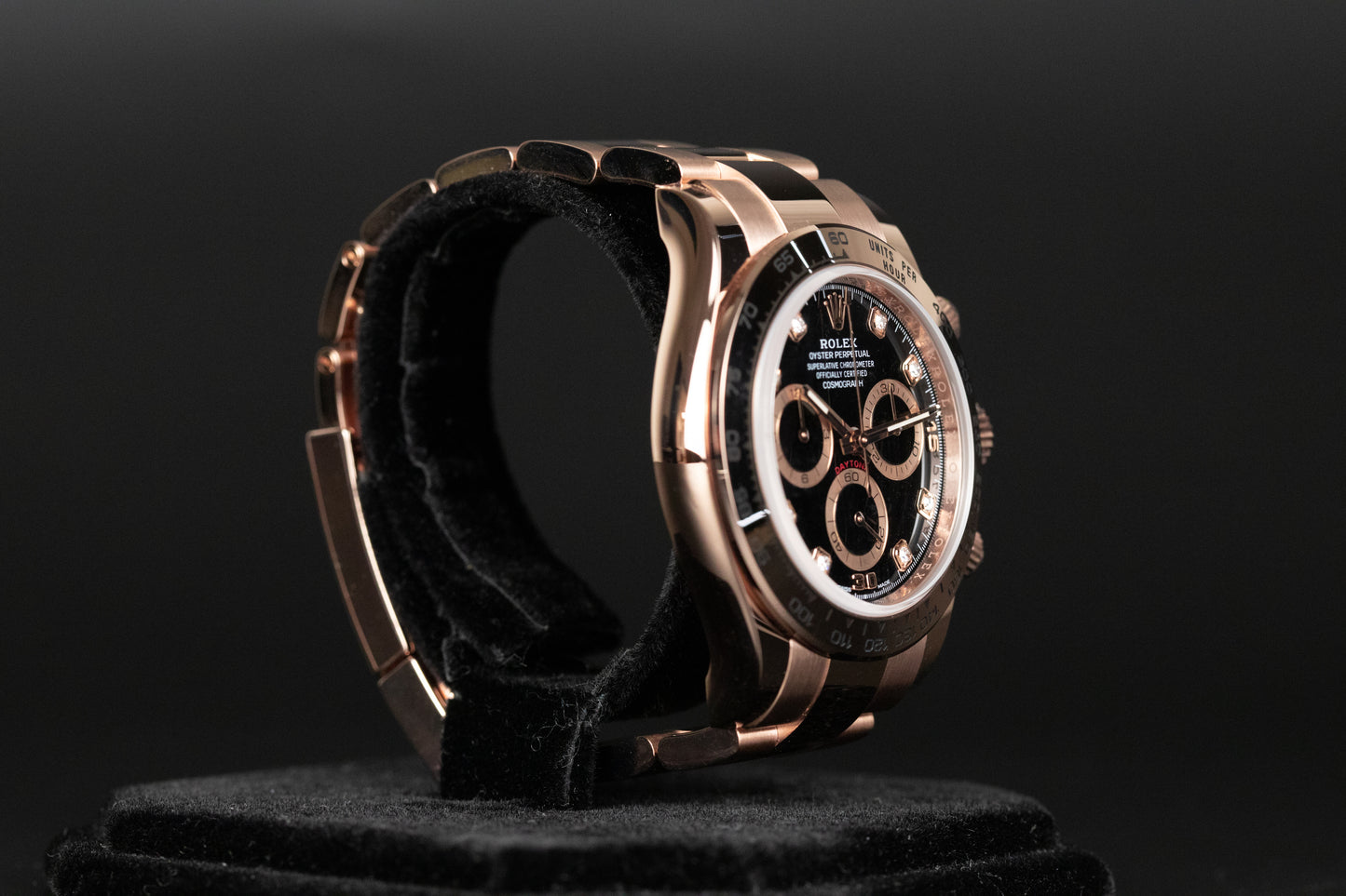 Rolex 116505 Daytona Black Diamond Dial