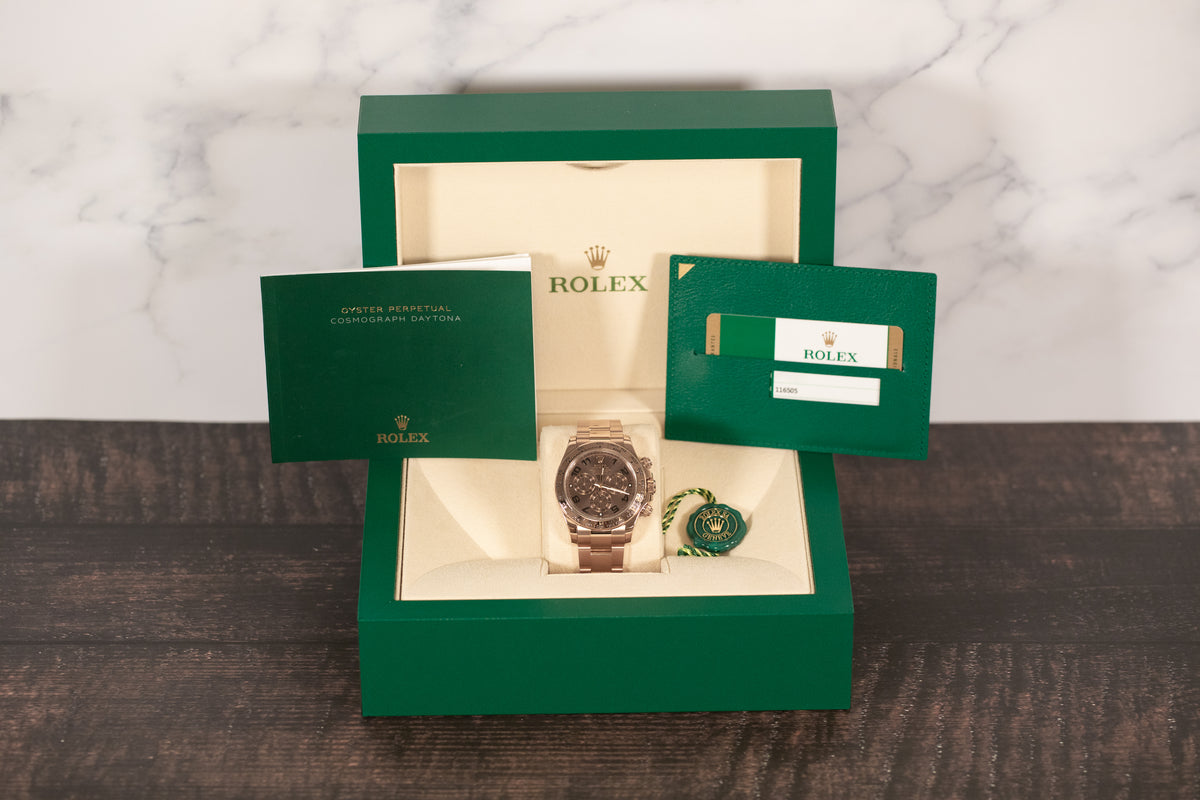 Rolex<br>116505 Daytona Chocolate Arabic Numeral Dial