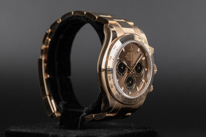 Rolex 116505 Daytona Chocolate Dial
