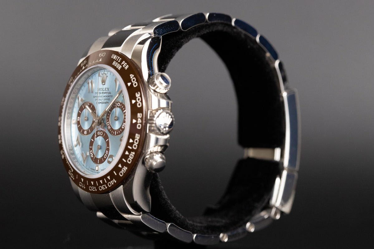 Rolex<br>116506 Daytona Platinum Ceramic 50th Anniversary Hindi Arabic Dial