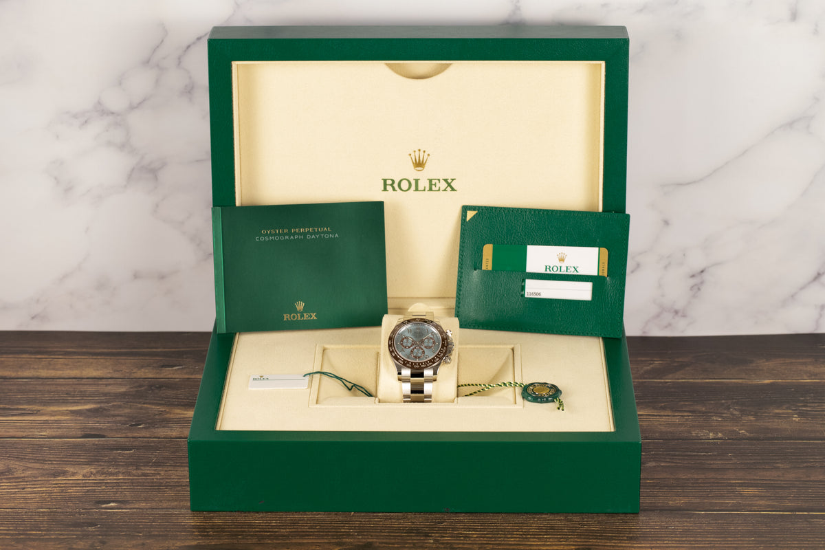 Rolex<br>116506 Daytona Platinum Ceramic 50th Anniversary Hindi Arabic Dial