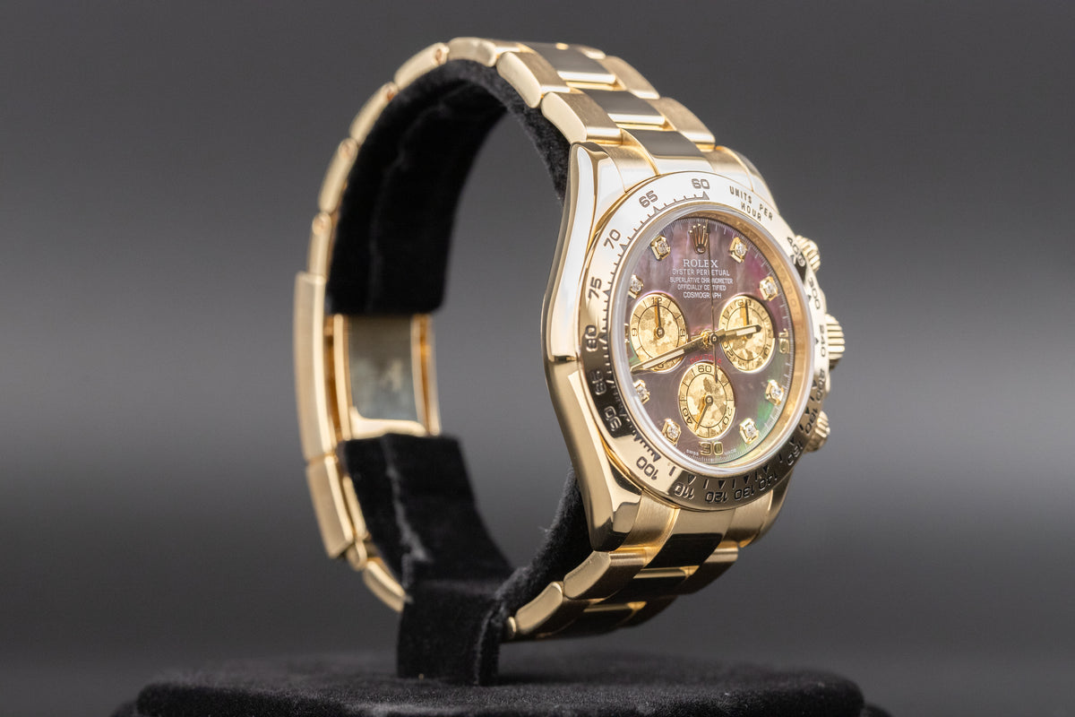 Rolex<br>116508 Daytona Black Mother of Pearl Dial