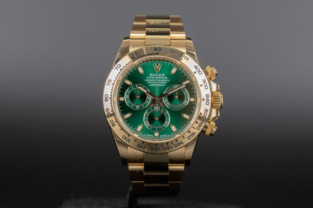 Rolex<br>116508 Daytona Green Dial